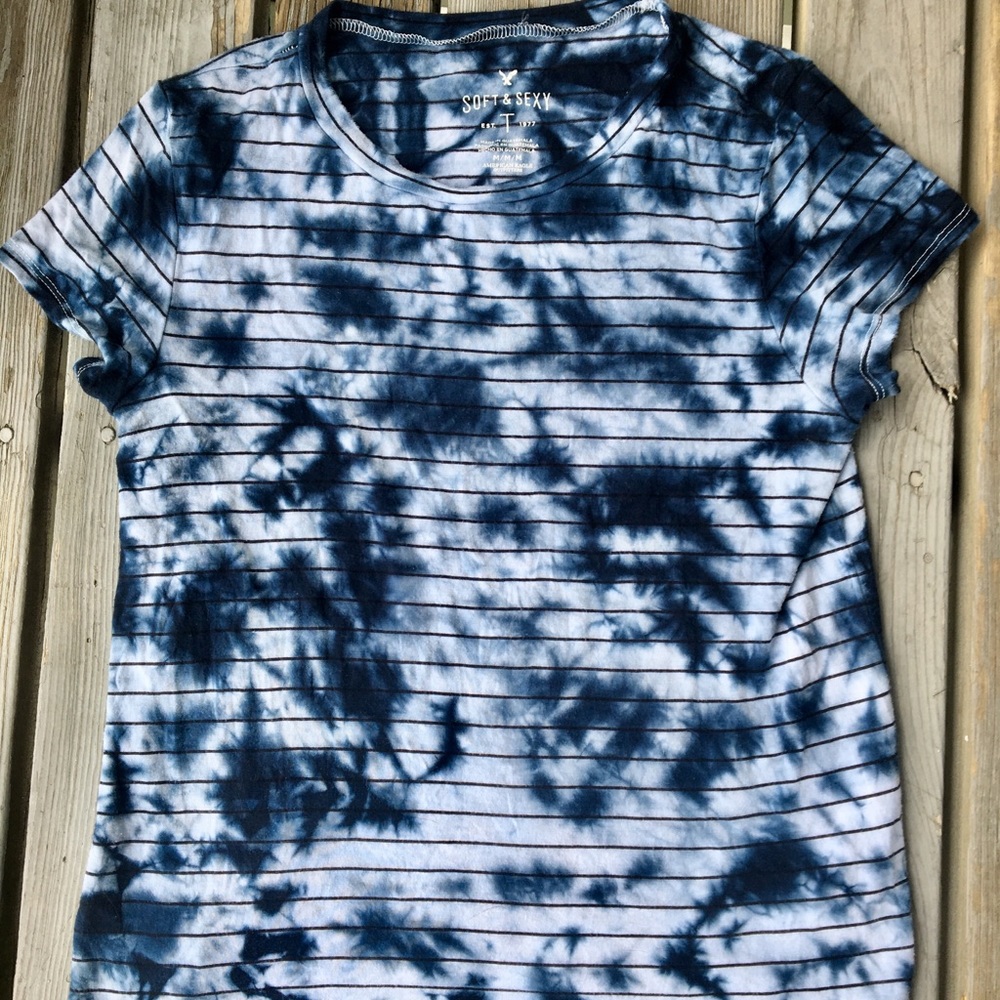 American Eagle tie dye crop top
